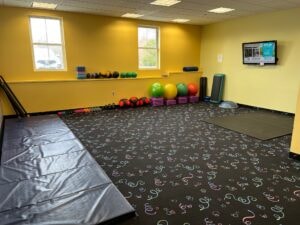 Wakefield gym stretch and functional training area