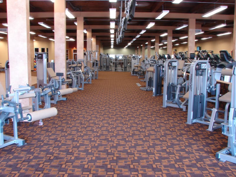 Westerly gym selectorized machines floor